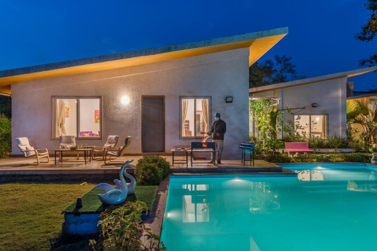 Saffronstays Roselle, Malavli - Pet-Friendly Pool Villa With Modern Interiors Lonavala Extérieur photo